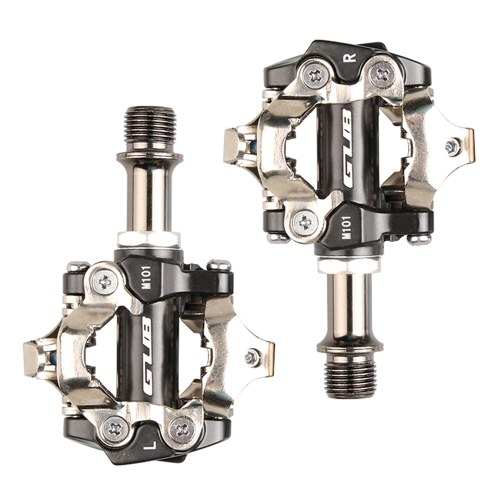 

GUB MTB Mountain Bike Self-locking Pedals Aluminum Alloy CR-MO Cycling Pedals Bicycle Accessories