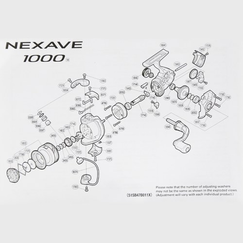 

Shimano NEXAVE Front Drag 4BB Saltwater Carp Fishing Reel