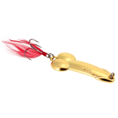 

Hard Fishing Bait Fishing Spinner Lure Long Casting Metal Paillette Treble Hook Spinnerbait Fishing Accessory 5g / 10g / 15g / 20g