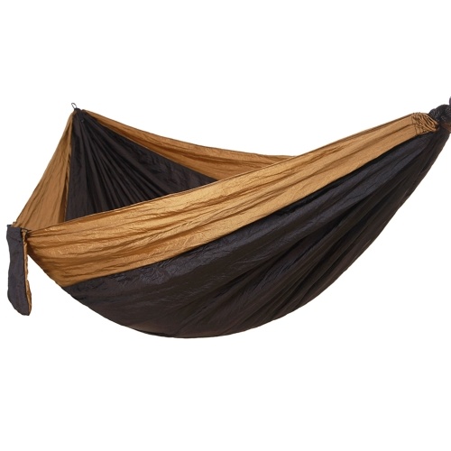 

Camping Hammock Portable Nylon Parachute with Tree Straps Carabiners for Hiking Backpacking Travel Beach