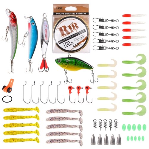 Canne à pêche et moulinet Combo Canne à pêche télescopique en fibre de carbone avec moulinet Spinning Combo Sac de transport Etui Eau salée Voyage en eau douce Leurres Jig Crochets Kit complet