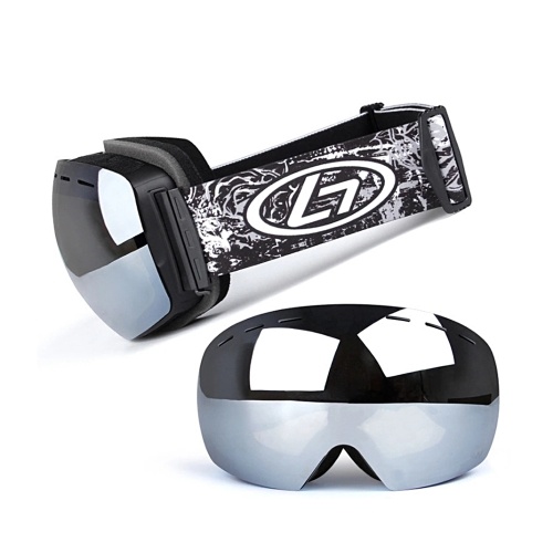 

Magnetic Snowboard Snow Goggles