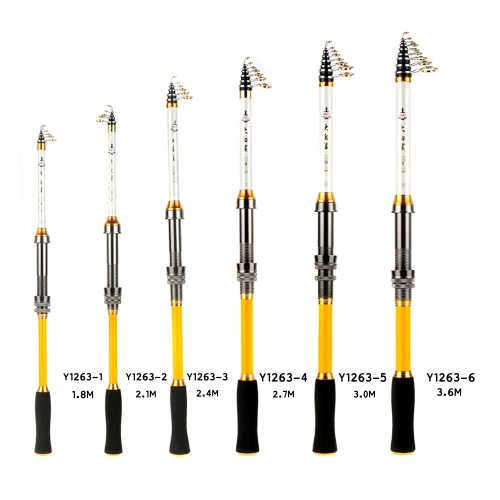 

1.8M / 2.1M / 2.4M / 2.7M / 3.0M / 3.6M Superhard Ultralight Carbon Telescopic Fishing Rods Casting Fishing Rod Powerful & Highly sensitive