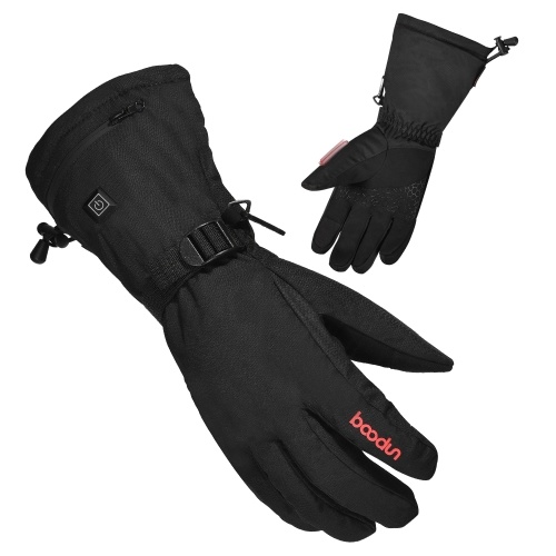 

Electric Heated Gloves with Rechargeable Battery Thermal Gloves Hand Warmer Winter Gloves with 3 Levels Temperature Control for Climbing Skiing Hiking