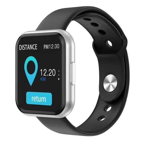 

T88 Intelligent Watch 1.4in Color Screen BT 4.0 IP67 Waterproof Watch Steps Counting Blood-Pressure Blood-Oxygen Heart Rate Sleep Quality Monitoring Multi-Sports Mode Fitness Watch