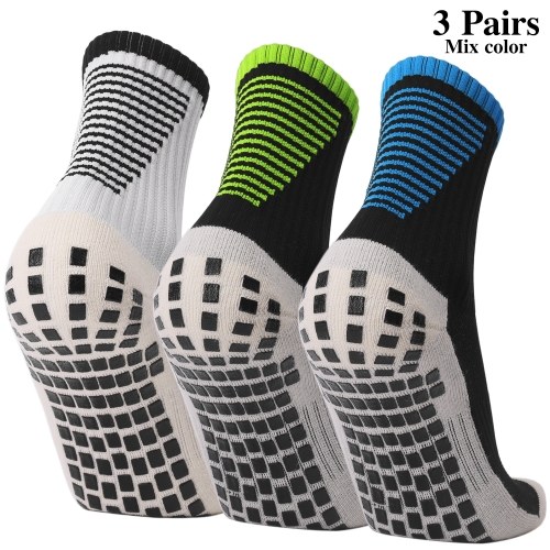 

Anti Slip Soccer Socks Team Sports Socks Outdoor Fitness Breathable Quick Dry Socks Wear-resistant Athletic Socks Anti-skid Socks For Football Basketball Hockey Sports