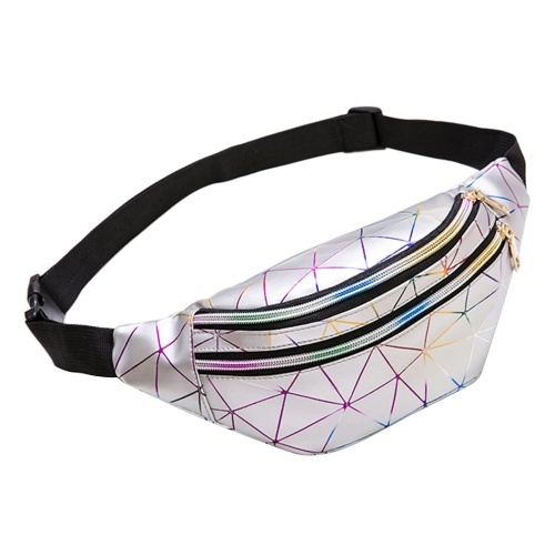

New Style Multicolor Sport Multilayer Outdoor PU Waist Pack Fashion Men And Women Chest Pack