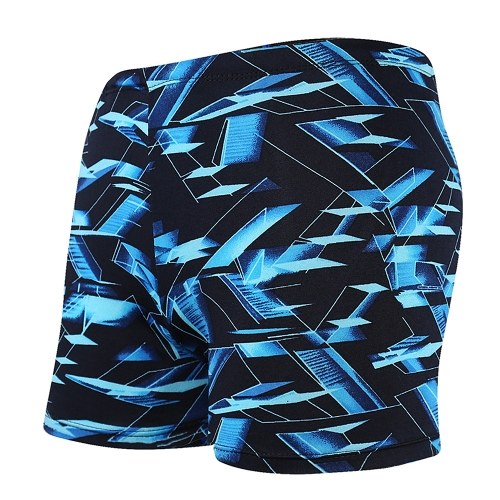 

Quick Dry Men's Swimming Trunks Sport Underwear Drawstring Boxer Briefs Summer Breathable Elastic Underpants Underdrawers Swimsuit Bottom