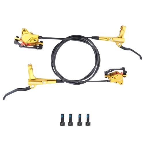 

MEROCA Bike Oil Disc Brake MTB Hydraulic Disc Brake Kit Front Rear Bicycle Brake Calipers Clamps for Mountain Bike
