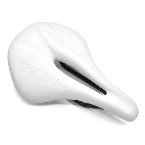 

Bike Seat Carbon Fiber Bicycle Saddle Comfortable MTB Road Bike Seat Cushion Hollow Design Shock Absorbing with EVA Filling for Men & Women
