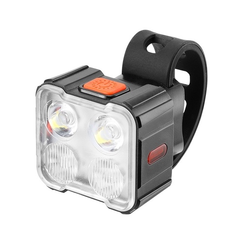 Rechargeable Bike Lights Set Front and Rear Waterproof Bike Lights for Night Riding 