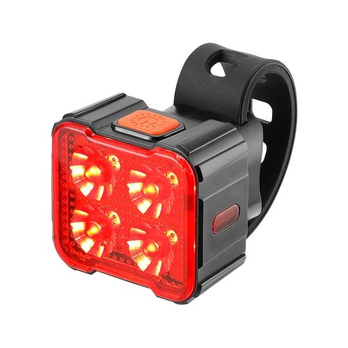 Rechargeable Bike Lights Set Front and Rear Waterproof Bike Lights for Night Riding 