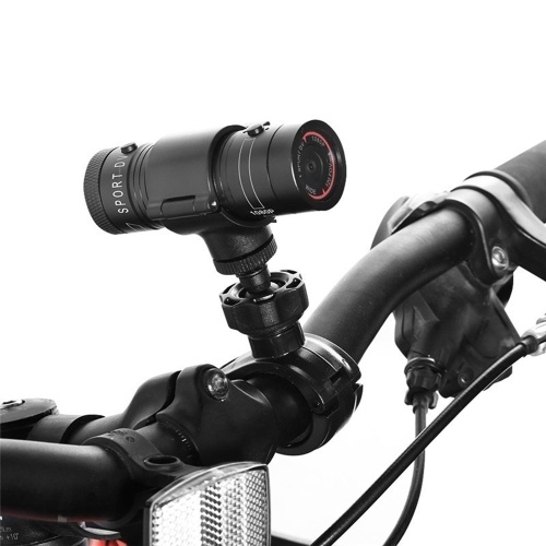 Bike Helmet Camera 1080P 120° Wide Angle Bicycle Sports Camera Waterproof Mini Action Camera Car Video Recorder Outdoor DV Video Camera 