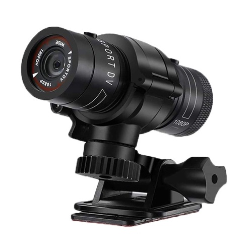 Bike Helmet Camera 1080P 120° Wide Angle Bicycle Sports Camera Waterproof Mini Action Camera Car Video Recorder Outdoor DV Video Camera 