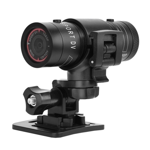 Bike Helmet Camera 1080P 120° Wide Angle Bicycle Sports Camera Waterproof Mini Action Camera Car Video Recorder Outdoor DV Video Camera 