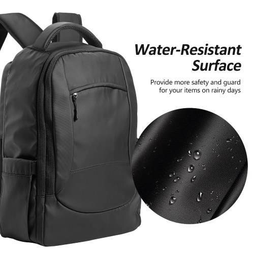 Lixada Backpack with USB-Powered Cooling Fan Large-Capacity Laptop Backpack Compatible with 16-inch Laptop or Clothes 