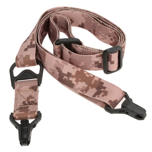 

Docooler Military Tactical Safety Two Points Outdoor Belt Carbine Sling Adjustable Strap