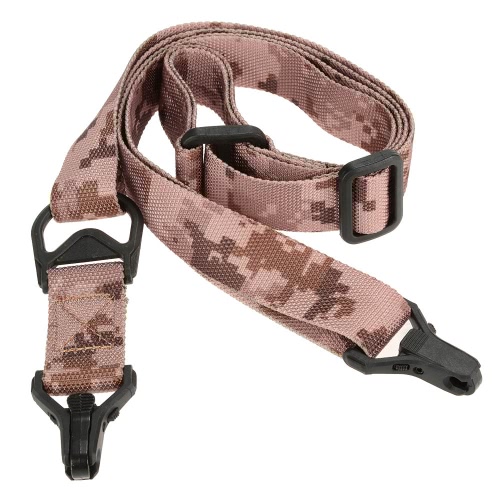 Docooler militaire de sécurité tactique Deux Points Ceinture extérieure Carbine Sling Strap réglable