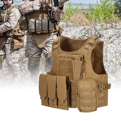 

Outdoor Vest Body Molle Jacket CS Jungle Equipment