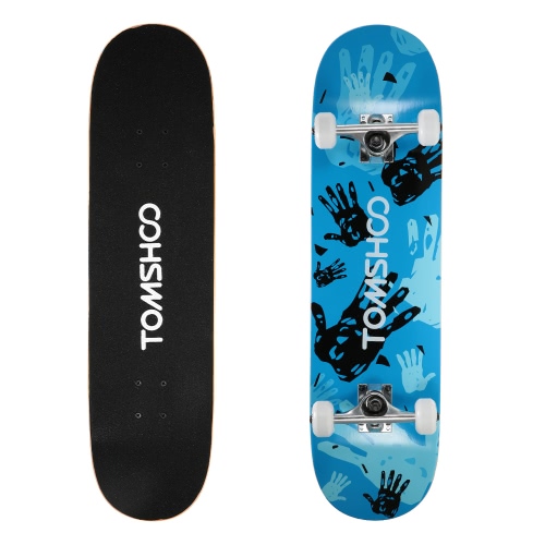 TOMSHOO 31 "Pro Skateboard tabla de skate de madera de arce Longboard de segunda mano