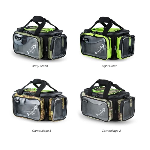 

Multifunctional Fishing Tackle Bag Outdoor Sports Fishing Shoulder Bag Lures Tackle Box Gear Utility Storage Bag