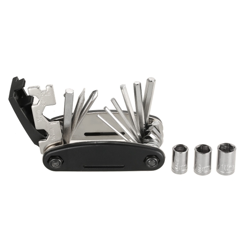 

Bike Chain Cutter Breaker 16-in-1 Набор инструментов для ремонта велосипеда Многофункциональный велосипедный комплект для снятия ц