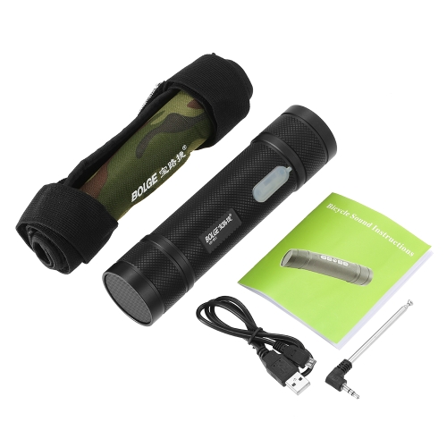 Altoparlante bici ricaricabile Bici senza fili BT Ciclismo da 10 Watt Altoparlante BT esterno Banco di alimentazione incorporato