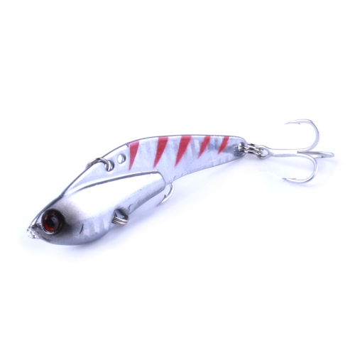 7.5 cm / 21g vibración señuelo de la pesca de metal duro VIB Sonajeros señuelo Hundimiento cebo Spinner Blade señuelo de la pesca Swimbait aparejos de pesca