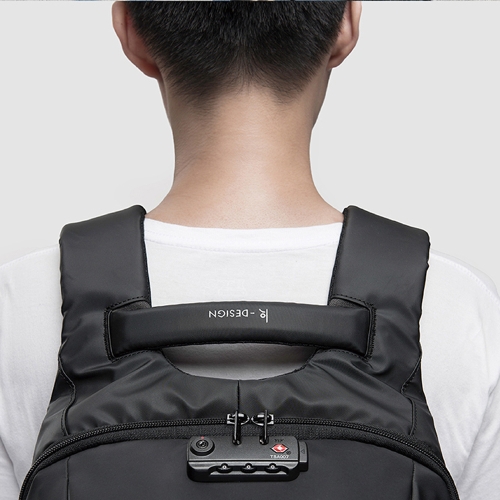 

Kingsons Waterproof Anti Theft Business Backpack with Accessories--Dark grey