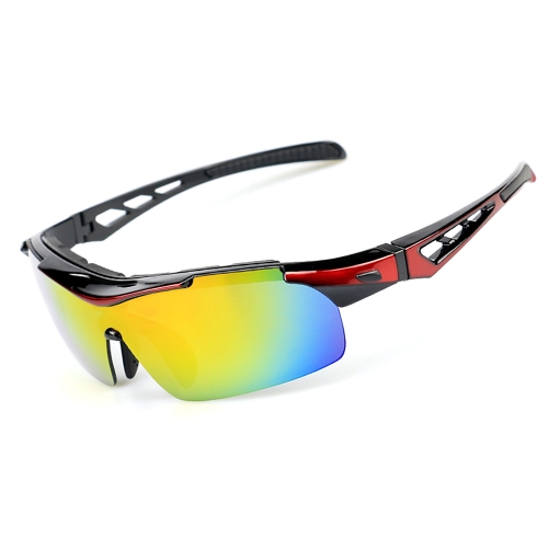 

XS003 UV400 Polarized Велоспорт Солнцезащитные очки с 5 сменными объективами