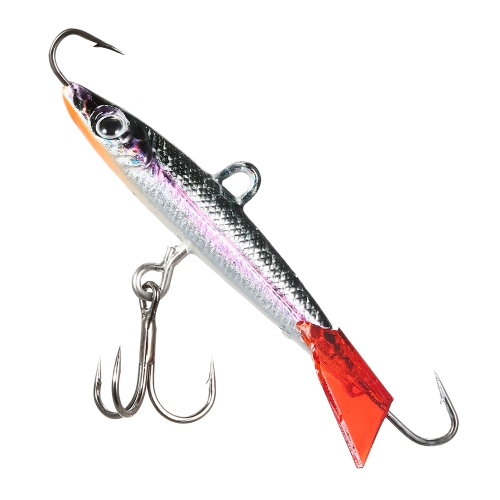 5,7cm 10g Metal Fishing Baits Hard Fish Lures Ice Fishing Bait Balance Fishing Jig Gancho com Barb