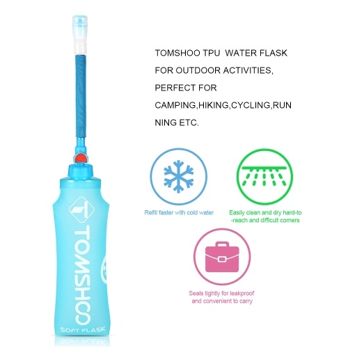 

TOMSHOO 500ML Collapsible Water Flask