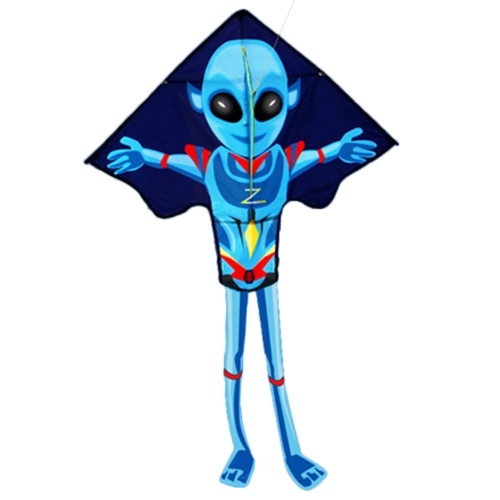 55Inch X 37Inch Alien Kite para Niños y Adultos Large Easy Flying Kite with String and Handle