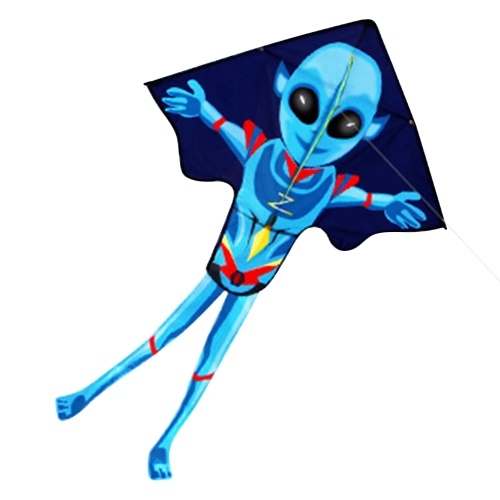 

55Inch X 37Inch Alien Kite for Kids and Adults Large Easy Flying Kite with String and Handle