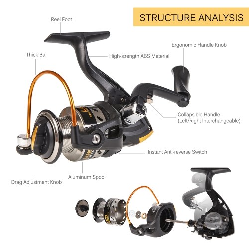Fishing Rod and Reel Combo Carbon Fiber Telescopic Fishing Rod with Spinning Reel Fishing Line Lures Hooks Swivels Saltwater Freshwater Travel Fishing Accessories Kit