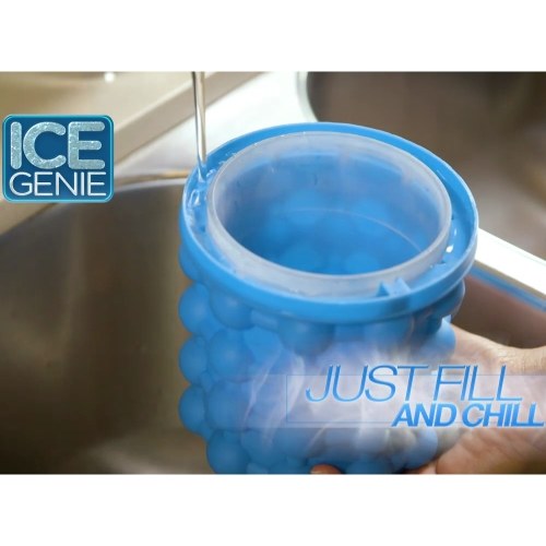 

132mm Silica Gel Ice Maker Drinks Iced Bucket Ice Cubes Storage Buckets