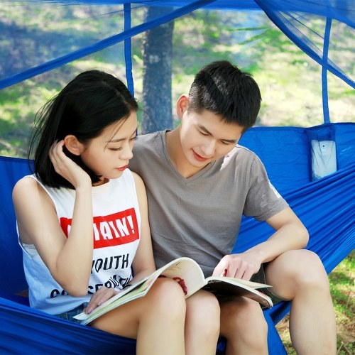 

Portable Camping Hammocks With Mosquito Nets