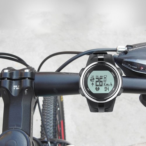 

Heart Rate Monitor Cycling Computer Watch Speedometer Odometer