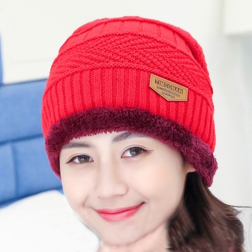 

Winter Thermal Knitted Heanie Hat
