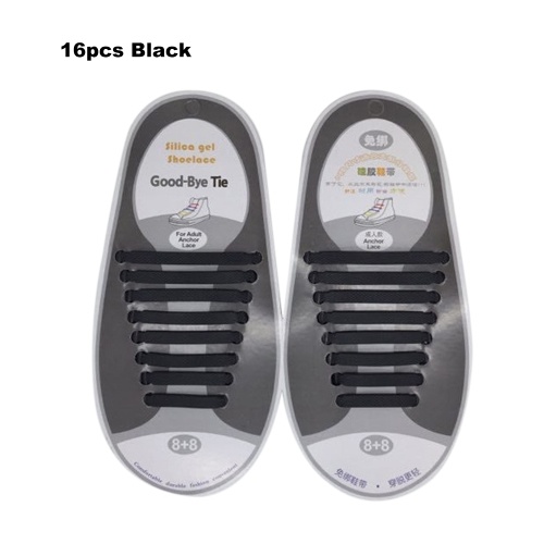 

No Tie Shoelaces Водонепроницаемый эластичный силиконовый бесцветный шнурок для обуви