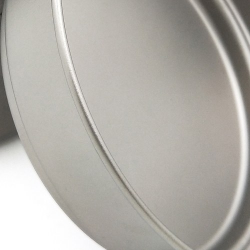 Ultralight Titanium Frypan Outdoor Camping Hiking Picnic Cooking Frying Pan 