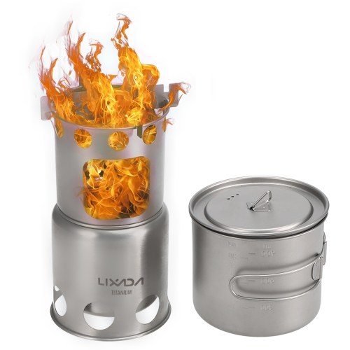 Outdoor Folding Titanium Camping Stove