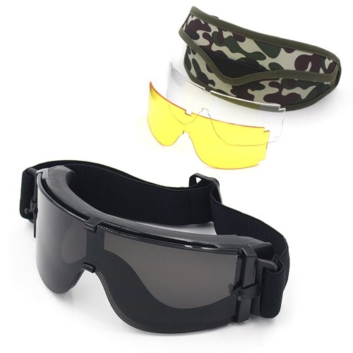 

Outdoor Tactical Eyewear UV400 Protective Goggles