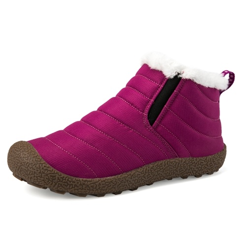

Warm Snow Boots Women Men Winter Slip On Snow Boots