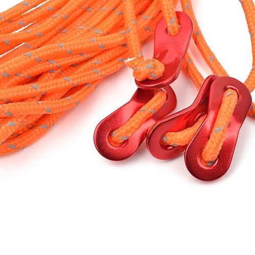 

Светоотражающий Guyline Палатка Веревка Кемпинг Шнур Paracord с Натяжителем для Палатки Навес Awaning