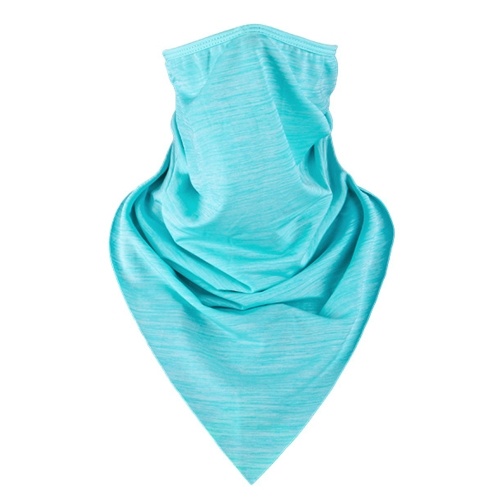 

Summer Ice Silk Triangle Scarf Face Mask