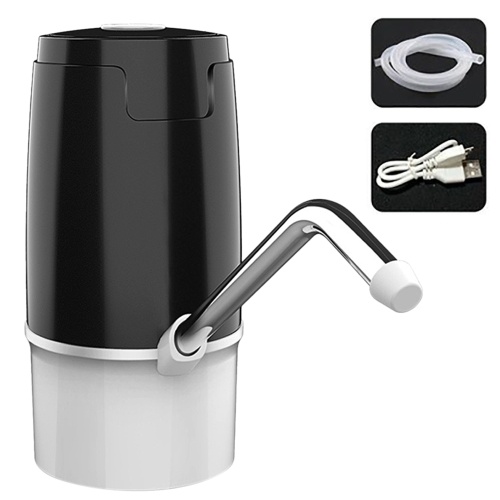 

USB Rechargeable Drinking Water Pump Electric Auto Water Dispenser Drinking Water Bottle Switch for Kitchen Home Office Outdoors