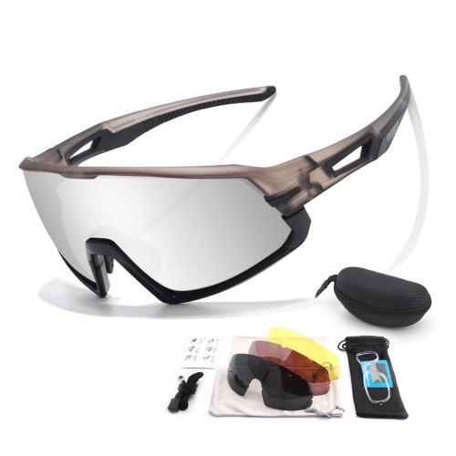 Sports Polarized Sunglasses UV Protection Cycling Sun Glasses for Men Women Cycling Fishing Running Driving