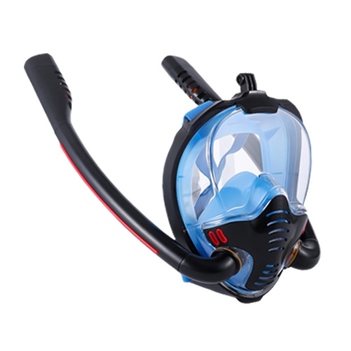 

Double Tube Full Dry Diving Mask Snorkeling Mask Self-Contained Underwater Breathing Apparatus