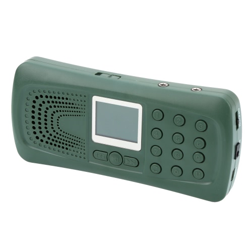 

Открытый Охотничий манок птица вызывающий Mp3 игрок птица звук громкоговорителя усилителя светодиодные с футляром